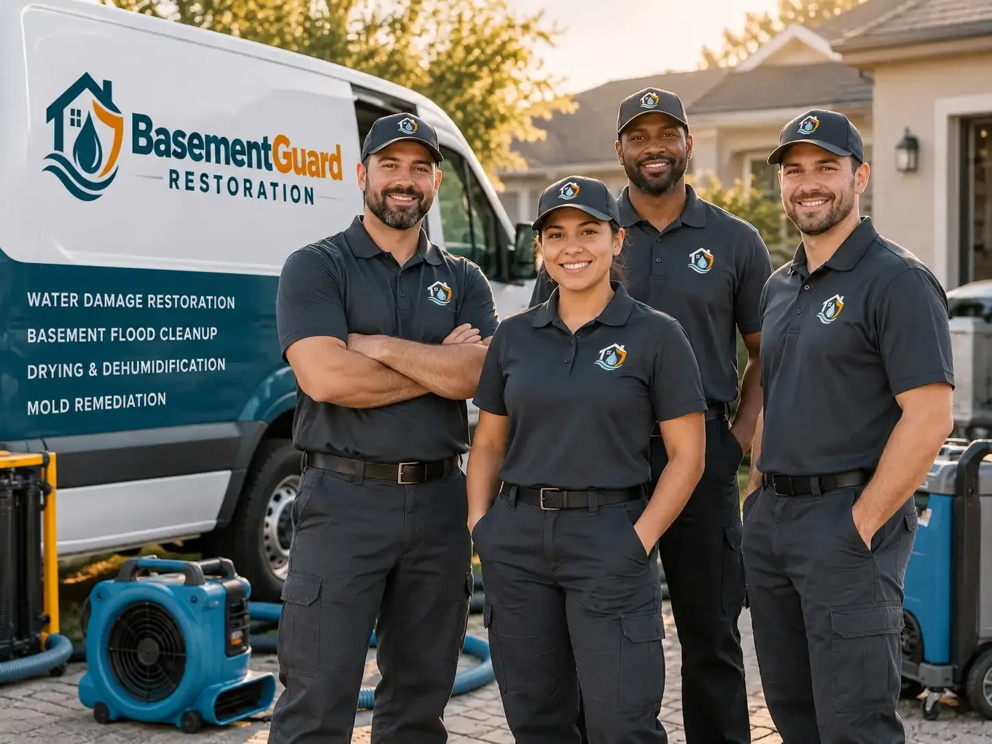 Basement Water Damage Restoration company in Water View, VA
